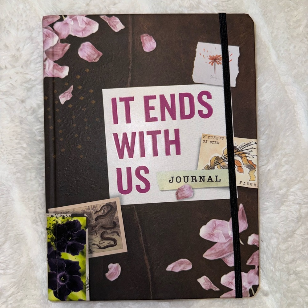 It Ends With Us Journal with Pink Petals
